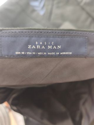 Traje de caballero Zara Negro