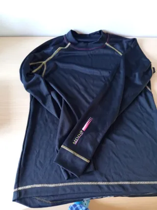 Camiseta térmica negra UNNO