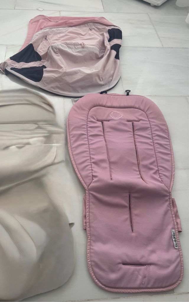 Capota y colchoneta rosa barbie Camaleón 3