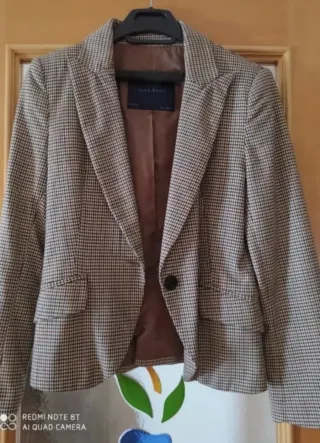 Americana cuadros Zara