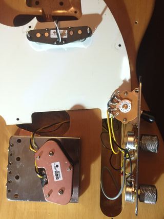 Guitarra J&D Telecaster mejorada