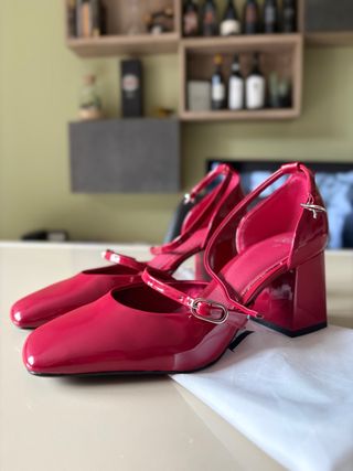 Mary Jane vernice rossa Zara