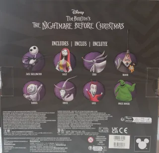 Pack Figuras Disney Pesadilla Antes de Navidad
