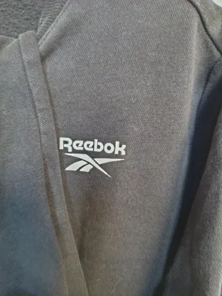 Felpa Reebok Uomo Nera Taglia S