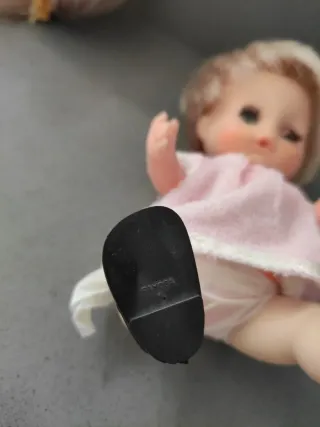 Muñeca beby Mocosin años 70