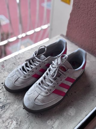 Adidas Spezial Grises y Rosas Talla 43 1/3