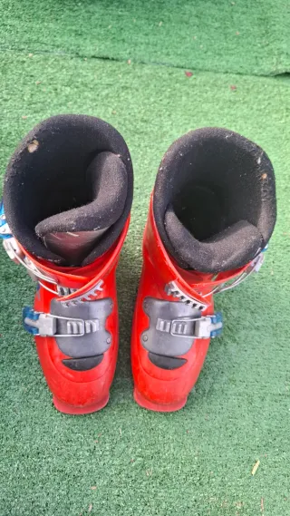 Botas de esquí rojas Salomon 285mm talla 38