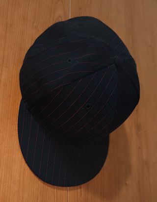 Gorra Nike Air Jordan Negra Rayas Rojas