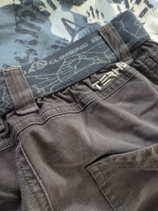 Pantalones Escalada Ternua Talla S Gris