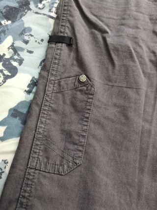 Pantalones Escalada Ternua Talla S Gris