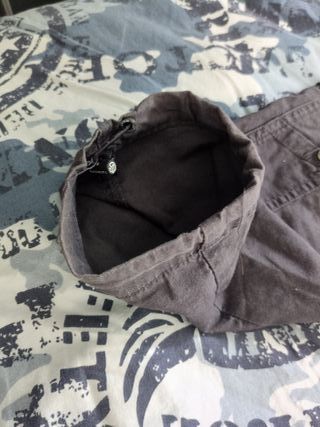 Pantalones Escalada Ternua Talla S Gris