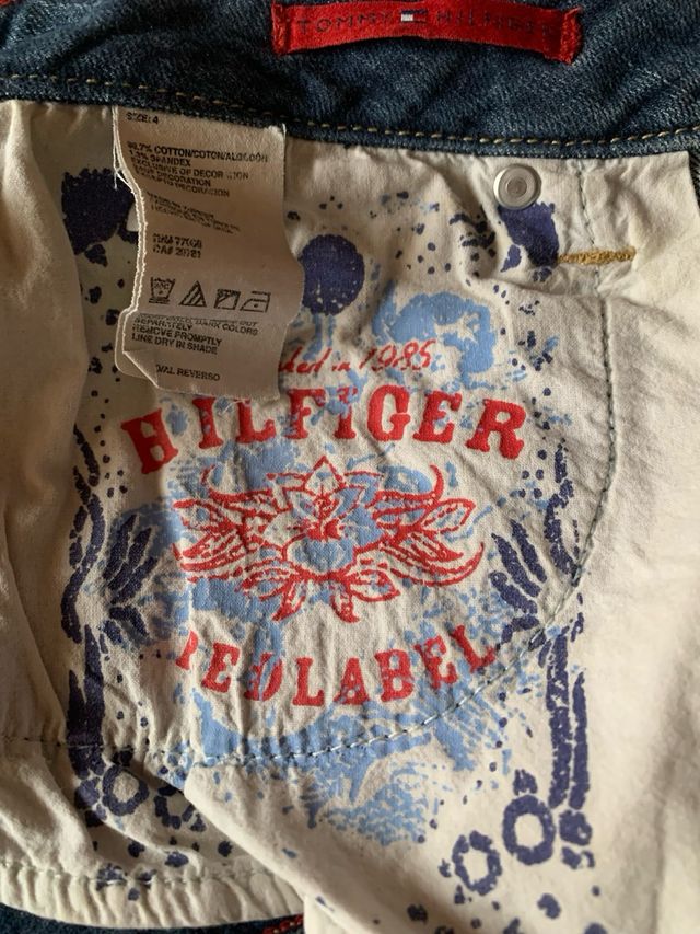 Minifalda vaquera Tommy Hilfiger azul