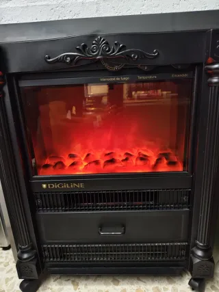 Estufa eléctrica DigiLine imitación leña