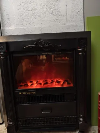 Estufa eléctrica DigiLine imitación leña