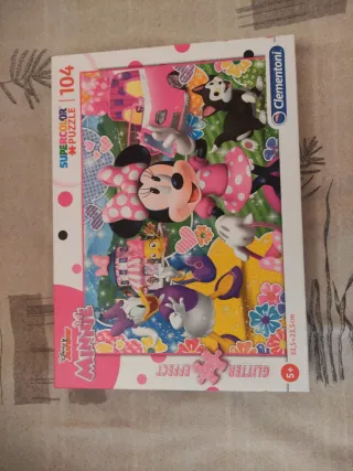Puzzle Minnie Mouse 104 piezas Clementoni