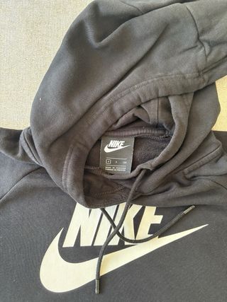 Sudadera Nike Negra con Logo