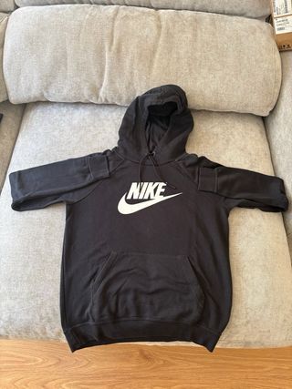 Sudadera Nike Negra con Logo