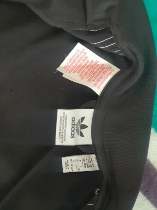 Chándal Adidas Negro tres rayas clasico 11-12 años