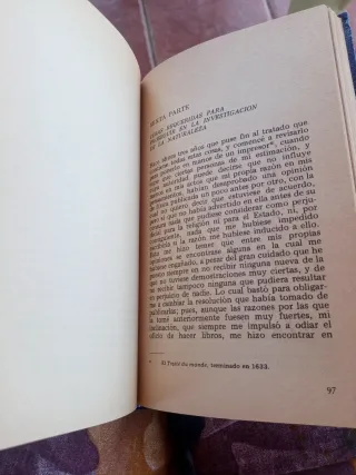 Descartes: Discurso del método