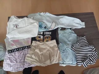 Lote Ropa Infantil Niña talla 7 a 10