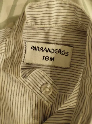 Traje Canario Parranderos Rayas 1-2 años 