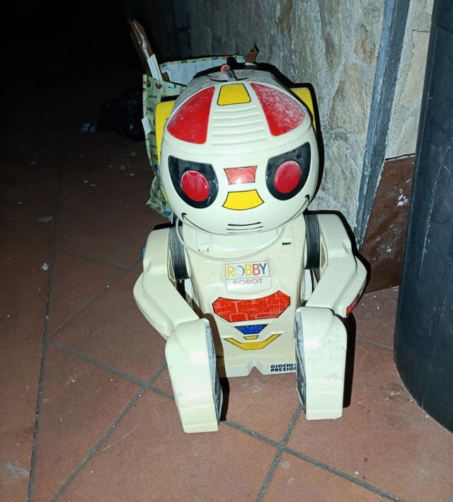 Robby Robot Vintage Giochi Preziosi
