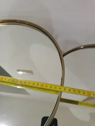2 Mesitas Auxiliares Zara Home Cristal y Metal
