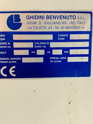Tavolo stiro professionale aspi/vaporizzante