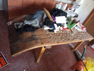Mesa Trillo Antigua Rústica