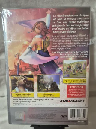 Final Fantasy X PS2 Platinum