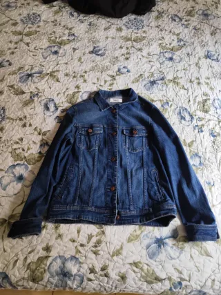 Chaqueta tejana Mango Talla M