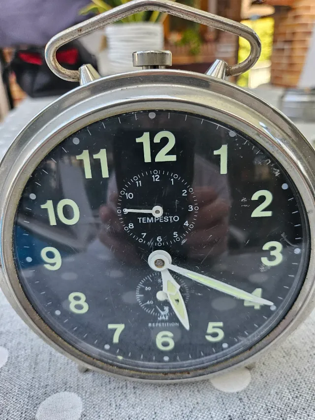 Sveglia vintage JAZ Tempesto