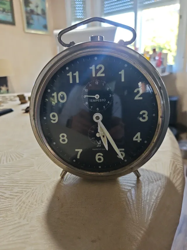 Sveglia vintage JAZ Tempesto