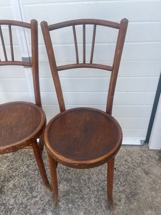 sillas de madera antiguas , 11