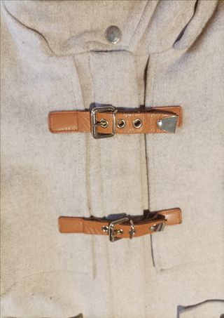 Parka Zara Mujer Beige