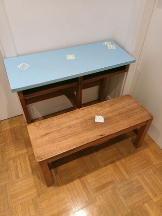 Pupitre infantil clásico