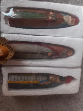 Figuras Reyes Magos y Ángel