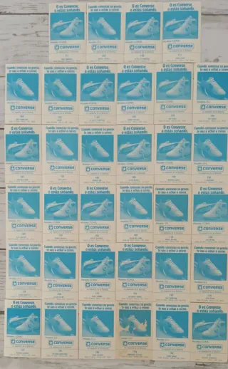 Cromos Baloncesto Converse 1988