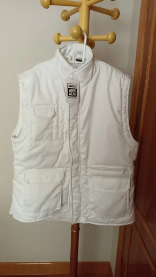 Chaleco Roly Blanco Talla m