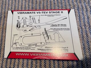 Vibramate V5-Tev2 para Bigsby Telecaster+ Selletas