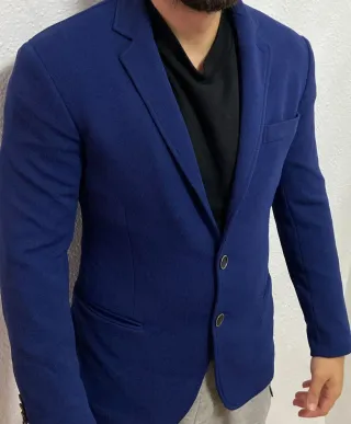 Americana azul