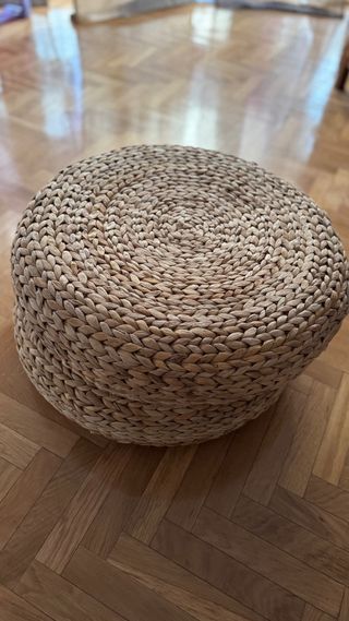 Alseda Ikea Taburete Mimbre Redondo