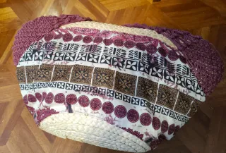 Bolso de playa estampado