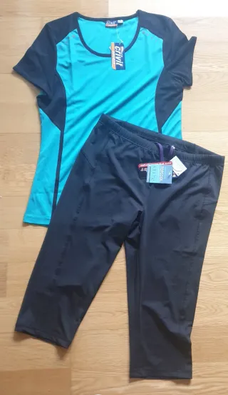 Conjunto deportivo Crivit: camiseta y pantalón