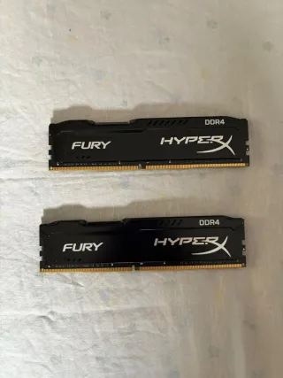 2x16GB DDR4 HyperX Fury RAM