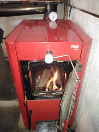 Caldera leña/carbón Plata