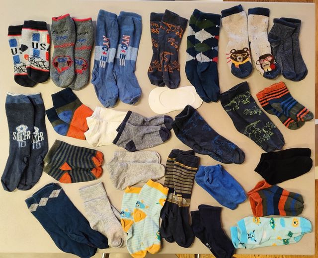 26 paia calzini misti taglia 25-30