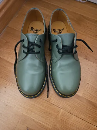 Dr. Martens Zapatos Verdes Hombre
