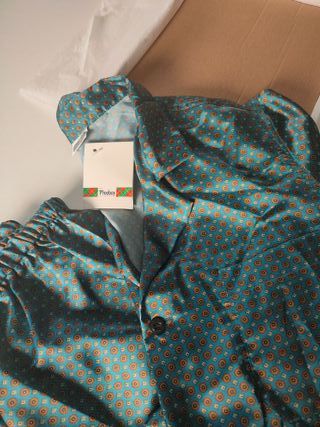 Pigiama uomo raso lusso bottoni