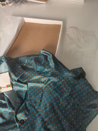 Pigiama uomo raso lusso bottoni